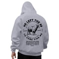 thumbnail image 1 of KHONTS He Left the 99 to Find Me Sweatshirt for Men Christian Fashion Graphic Hooded Sweatshirt Long Sleeve Hoodies Light Gray XXXL, 1 of 6