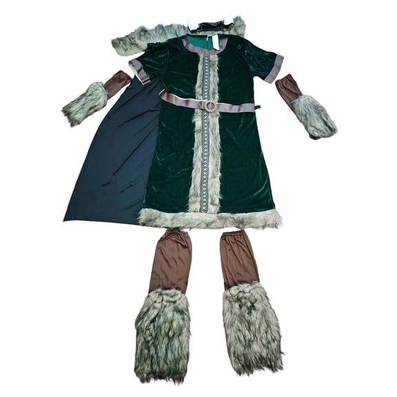 KHONTS Men's Roman Solider Outfits Black M