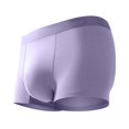 thumbnail image 1 of KHONTS Men's Underwear Soft Modal Support Pouch Trunks Moisture Wicking Boxer Briefs Seamless Short Leg Underpants Purple XXL, 1 of 4