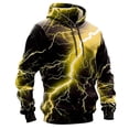 thumbnail image 1 of KHONTS Men's Warm 3D Graphic Hoodies Sweatshirt with Pockets Yellow XL, 1 of 3