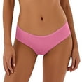 thumbnail image 1 of KHONTS Period Underwear for Women Hipster Leak Proof Panties Low Rise Cheeky Breathable Soft Invisible Briefs Pink L, 1 of 4