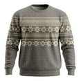 thumbnail image 1 of KHONTS Christmas Sweatshirts for Men Funny Christmas Pullovers Tops Fun Holiday Novelty Xmas Clothes Grey M, 1 of 3