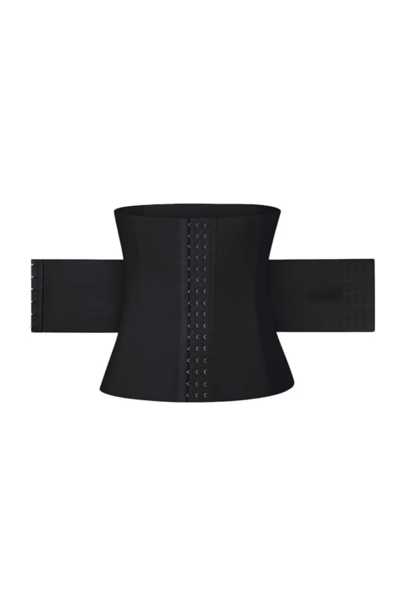 Waist Trainer Corset for Women Binders Shapers Tummy Wrap Body Shapewear Breathable Belt Flat Belly Black M