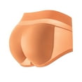 thumbnail image 1 of KHONTS Women's Padded Underwear High Waist Lifting Panties Control Boyshorts Shapewear Orange XL, 1 of 2