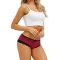 thumbnail image 1 of KHONTS Women's Underwear Low Rise Lady Micro Smooth Breathable Briefs Hipster Panties XL, 1 of 4