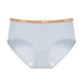 thumbnail image 1 of KHONTS Women's Underwear Moisture Wicking Briefs Soft Breathable Panties Mid Waist Underpants Light Blue L, 1 of 2