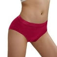thumbnail image 1 of KHONTS Women's Wide Waistband Mid Rise Period Underwear Leak Proof Month Cycle Hipster Breathable Panties XXL, 1 of 4