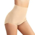 thumbnail image 1 of KHONTS,Womens Lifter Panties Padded Underwear Enhancer Tummy Control Lifting Shapewear Beige M, 1 of 6