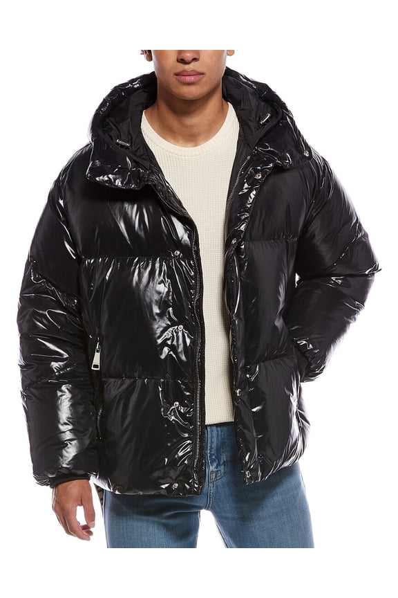 mens  Khrisman Puffer Jacket, 1, Black