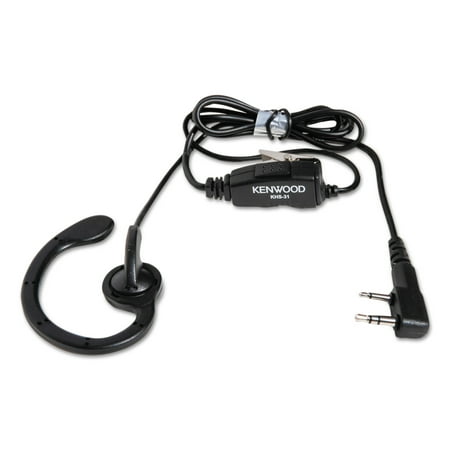 KHS-31C C-Ring Ear Hanger with Push-To-Talk