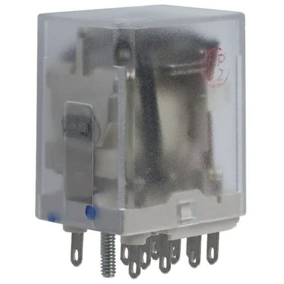 KHU-17D11-24 Power Relay 24VDC 2.5A 4PDT(28.2mm 21.8mm 38.1mm) Socket