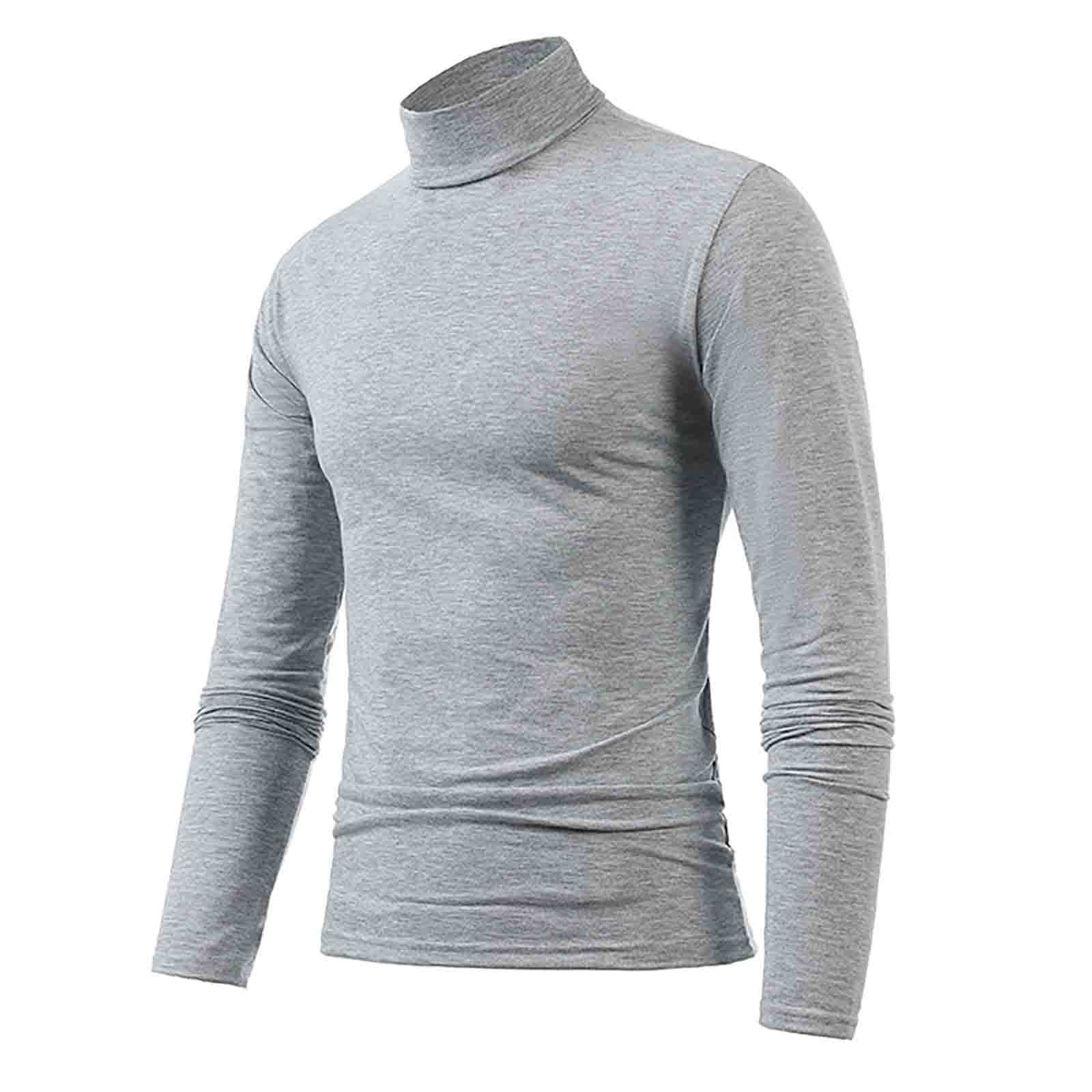 Womens 100% Wool Turtleneck Long Sleeve T-shirt Seamless UnderShirts