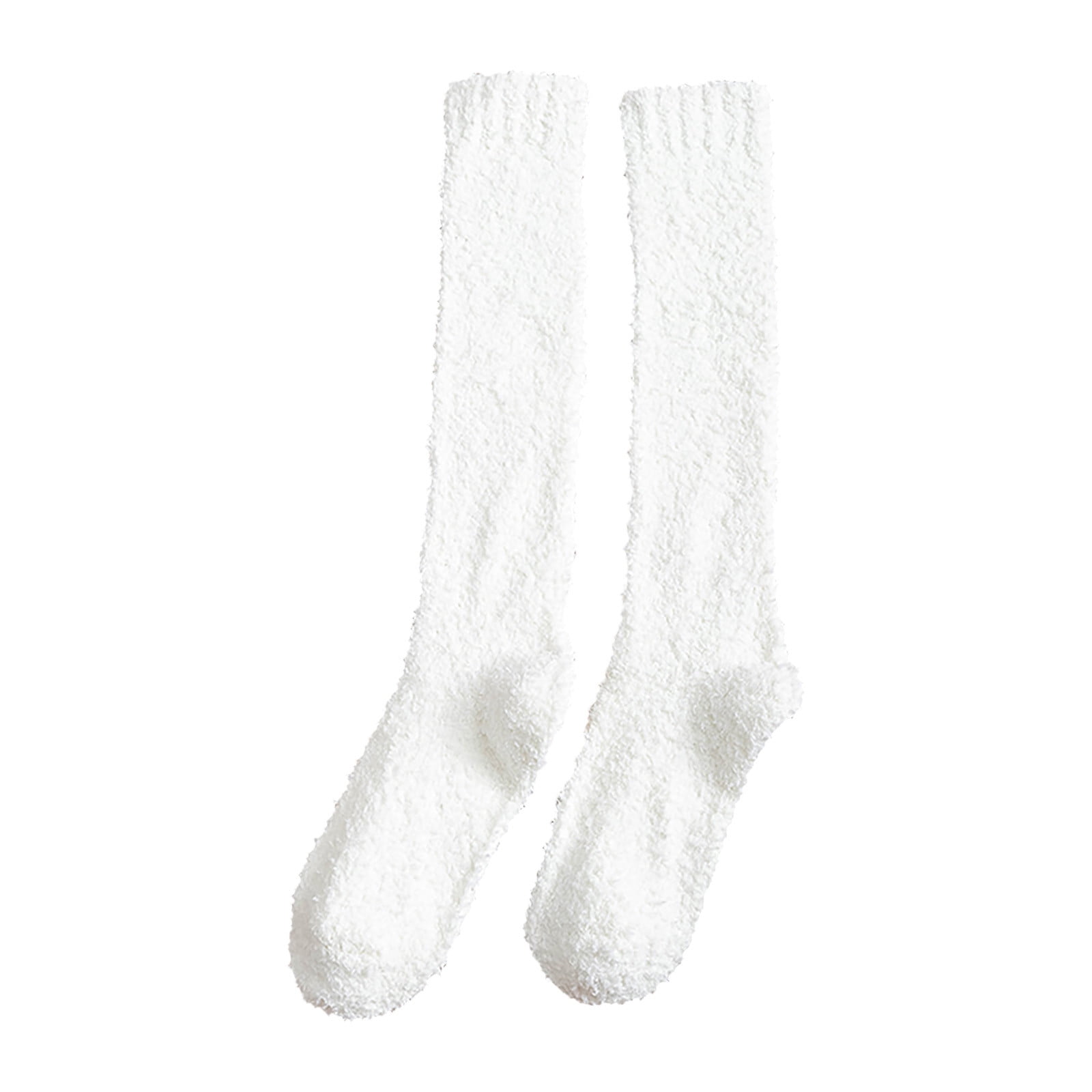 KI-8jcuD Medias Negras Para Mujer Women Fuzzy Socks Winter Socks Middle ...