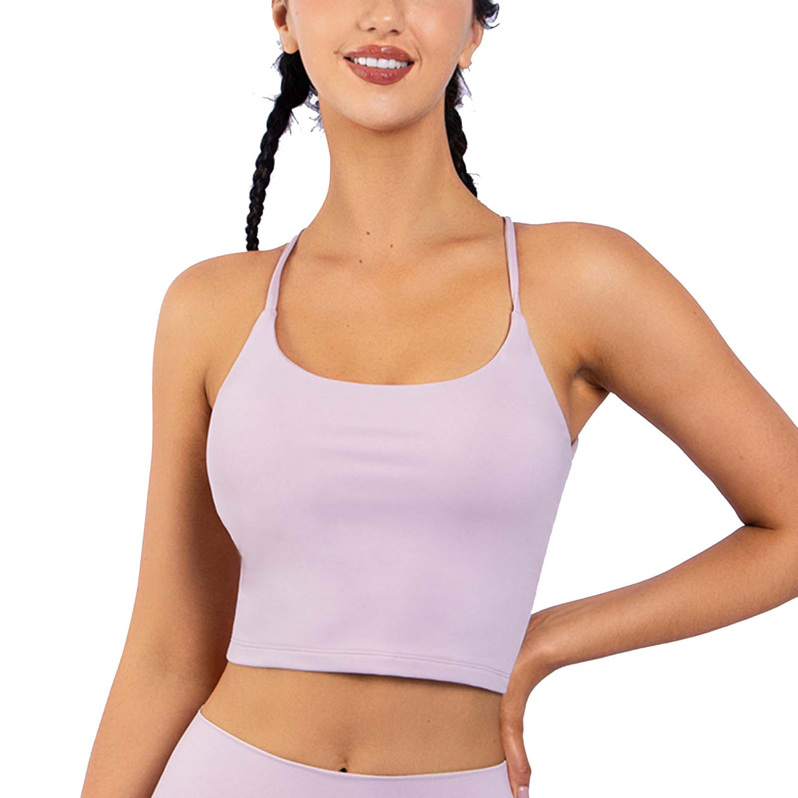 Barely There Microfiber Crop Top