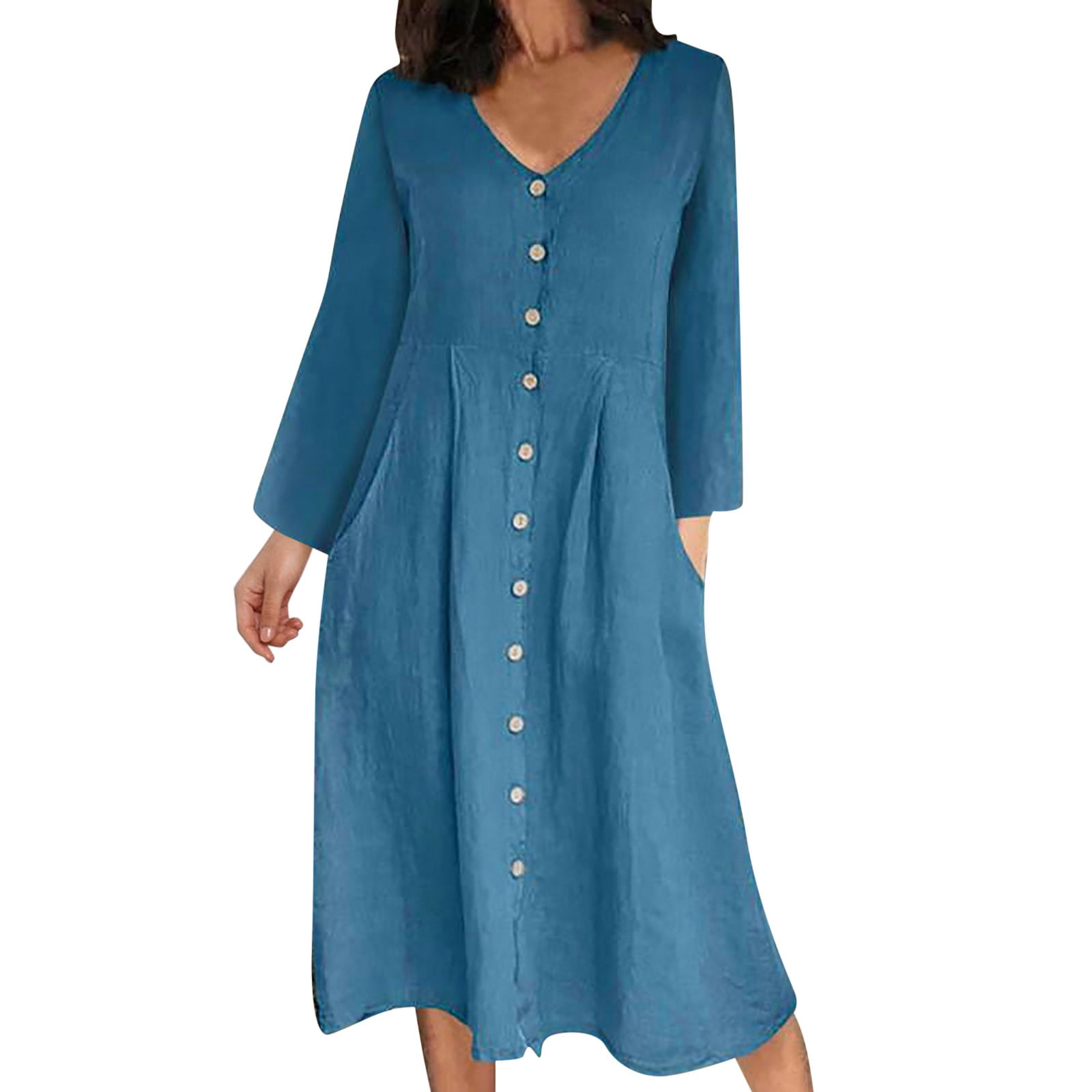 dress in design Ruched Shoulder Drape Waist Maxi Sky blue – Dress Rentals by Neish Size:42 Extra Long (6.4