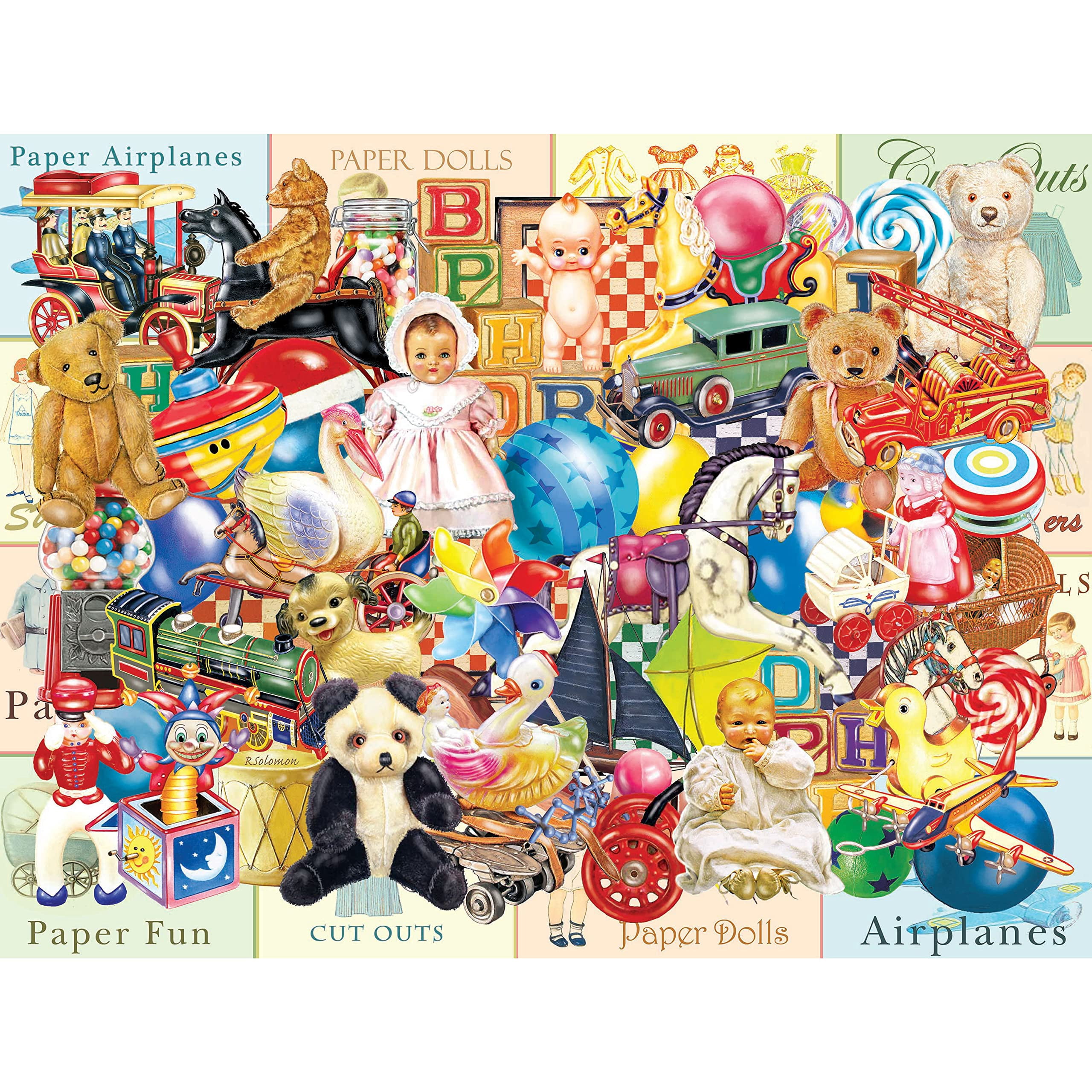 KI Puzzles 550 Piece DHF10 Puzzle for Adults Rosiland Solomon Childhood