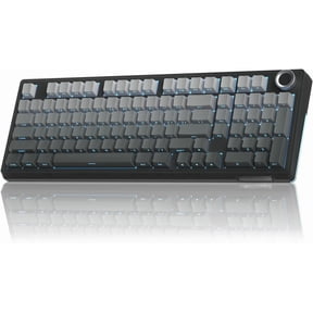 KI99 Pro 96% Mechanical Keyboard, RGB Gaming Keyboard, Hot-Swappable Pre-Lubed Switches, Gasket Structure Creamy Keyboards (Gradient-Black, Non-Silent Version)