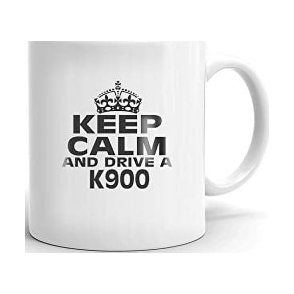 KIA K900 Keep Calm and Drive Coffee Tea Ceramic Mug Office Work Cup Gift 11 oz