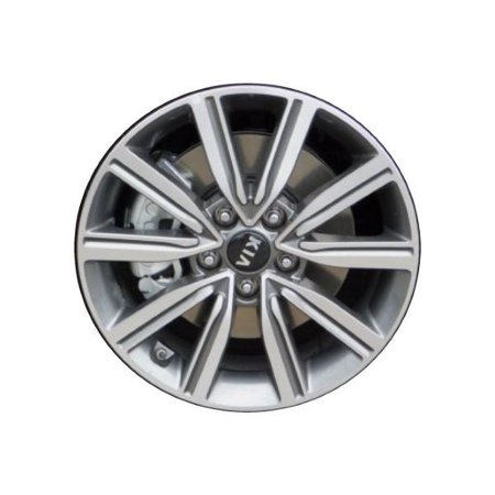 KIA OPTIMA 2019 - 2020 MACHINED GREY Factory OEM Wheel Rim (Not Replicas)