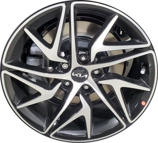 KIA STINGER 2022 2023 MACHINED BLACK Factory OEM Wheel Rim (Not