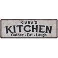 thumbnail image 1 of KIARA's Kitchen Rustic Chic Decor Gift 8x24 Sign 108240051138, 1 of 1