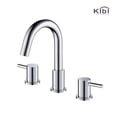 thumbnail image 1 of Kibi Circular Bathroom Sink 8" Widespread Faucet with Drain Assembly, 1 of 3