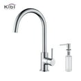 thumbnail image 1 of Kibi Lowa Single Handle Bar Sink Faucet with Soap Dispenser, 1 of 5