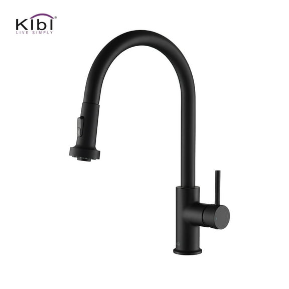 Kibi Casa Single Handle Pull Down Kitchen Sink Faucet