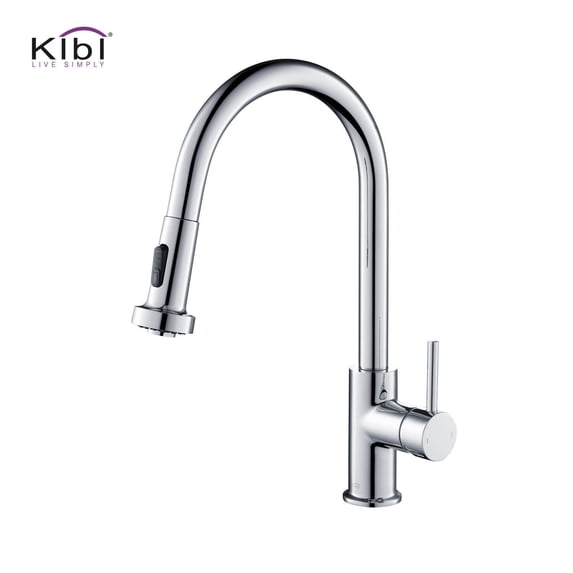 Kibi Casa Single Handle Pull Down Kitchen Sink Faucet