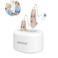 thumbnail image 1 of KIBVOE Personal hearing aids Rechargeable, Noise Reduction In-Ear Digital Personal hearing aids for Seniors, Enhances Speech and Audio hearing aid Invisible beige pair, 1 of 7