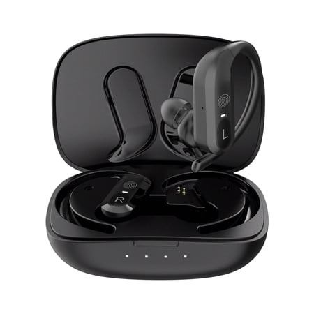 KIBVOE Sound Amplifiers Rechargeable. Noise Reduction In Ear Digital Personal Sound Amplifiers For Seniors,Black