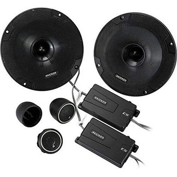 Kicker 46CSS654 CS-Series 6-1/2" 2-Way Component Speakers