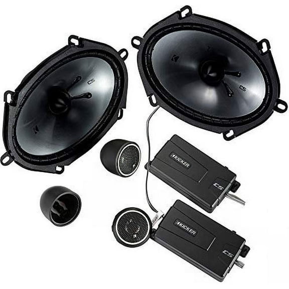 CSS68 6x8-Inch Component System with .75-inch tweeters, 4-Ohm