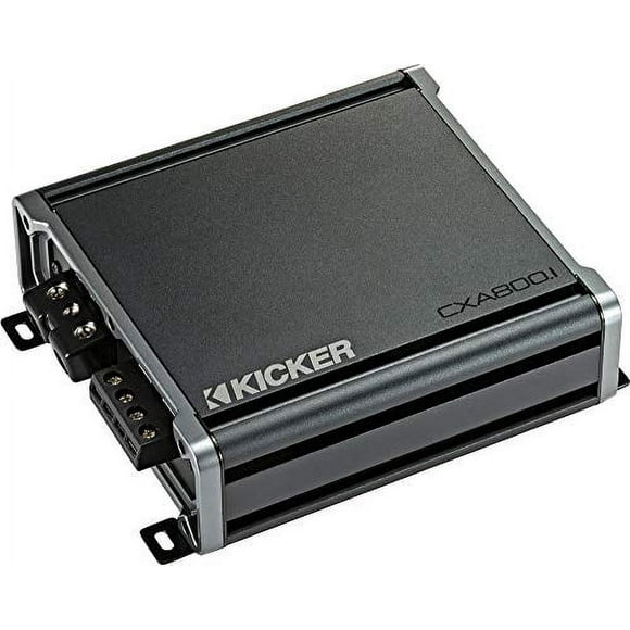 KIC46CXA8001 Kicker 46CXA8001 Car Audio Class D Amp Mono 1600W Peak Sub Amplifier CXA800.1