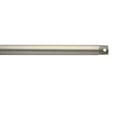 thumbnail image 1 of KICHLER Independence 12 in. Brushed Nickel Dual Threaded Ceiling Fan Extension Downrod, 1 of 2