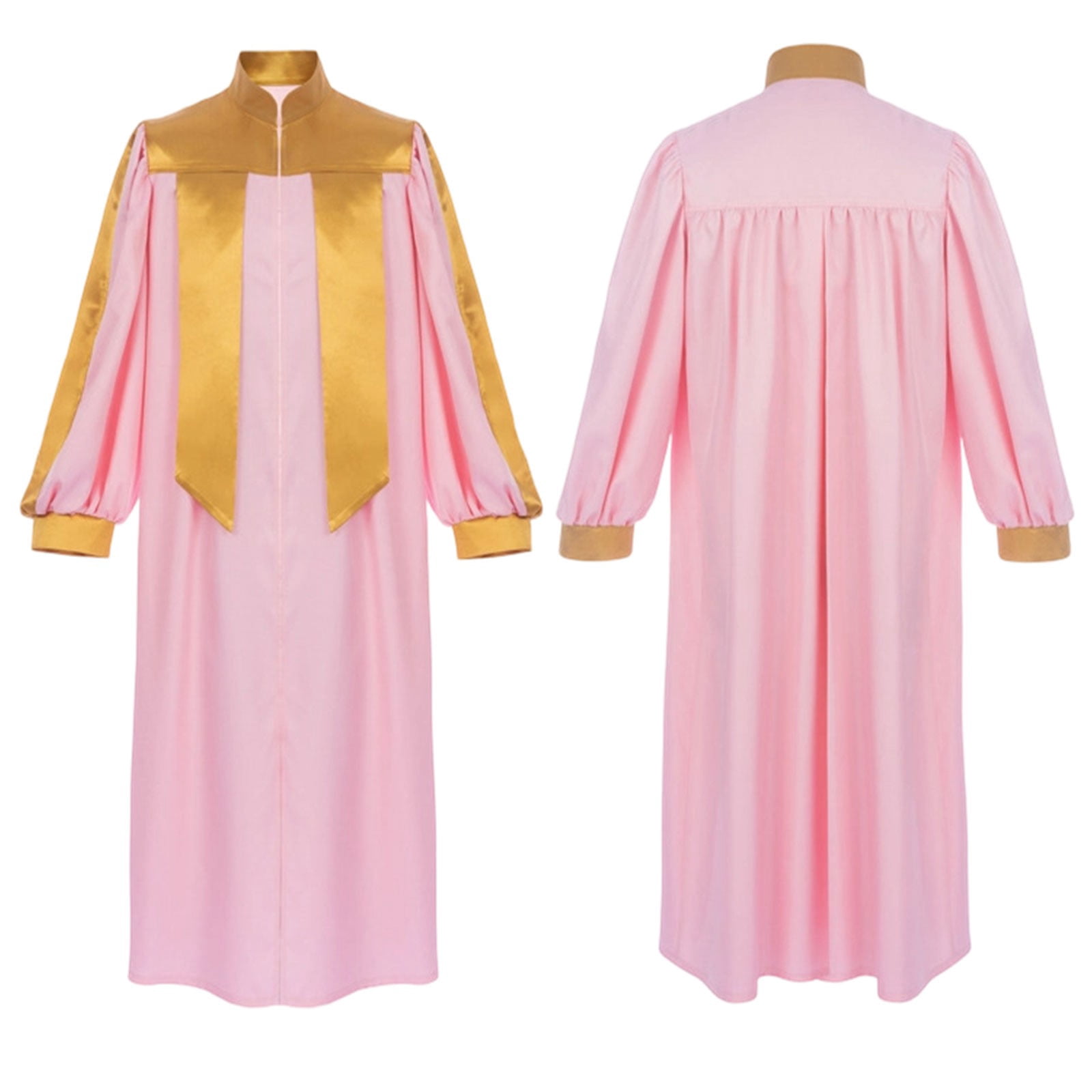 Vestments Robe KICILVS Adult Halloween Costumes Contrast Color Bishop Robe with Gold ...