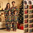 thumbnail image 1 of KICILVS Matching Family Christmas Pajamas Holiday Xmas PJs Festive Sleepwear Soft Comfy Set for Whole Family, 1 of 9