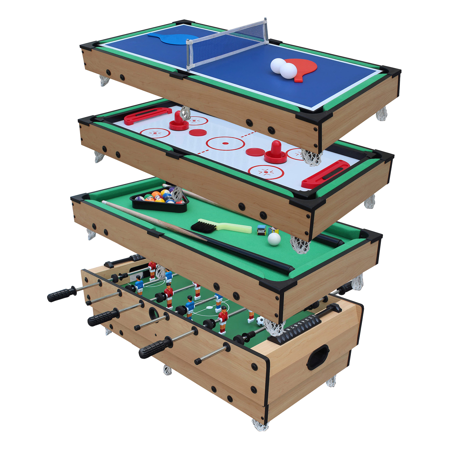 Topbuy 27" Foosball Table Mini Tabletop Soccer Game Christmas Gift