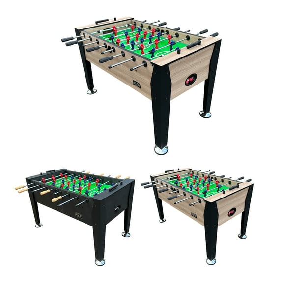 KICK Hades Foosball Table, Brown, 55 in x 31 in x 35 in