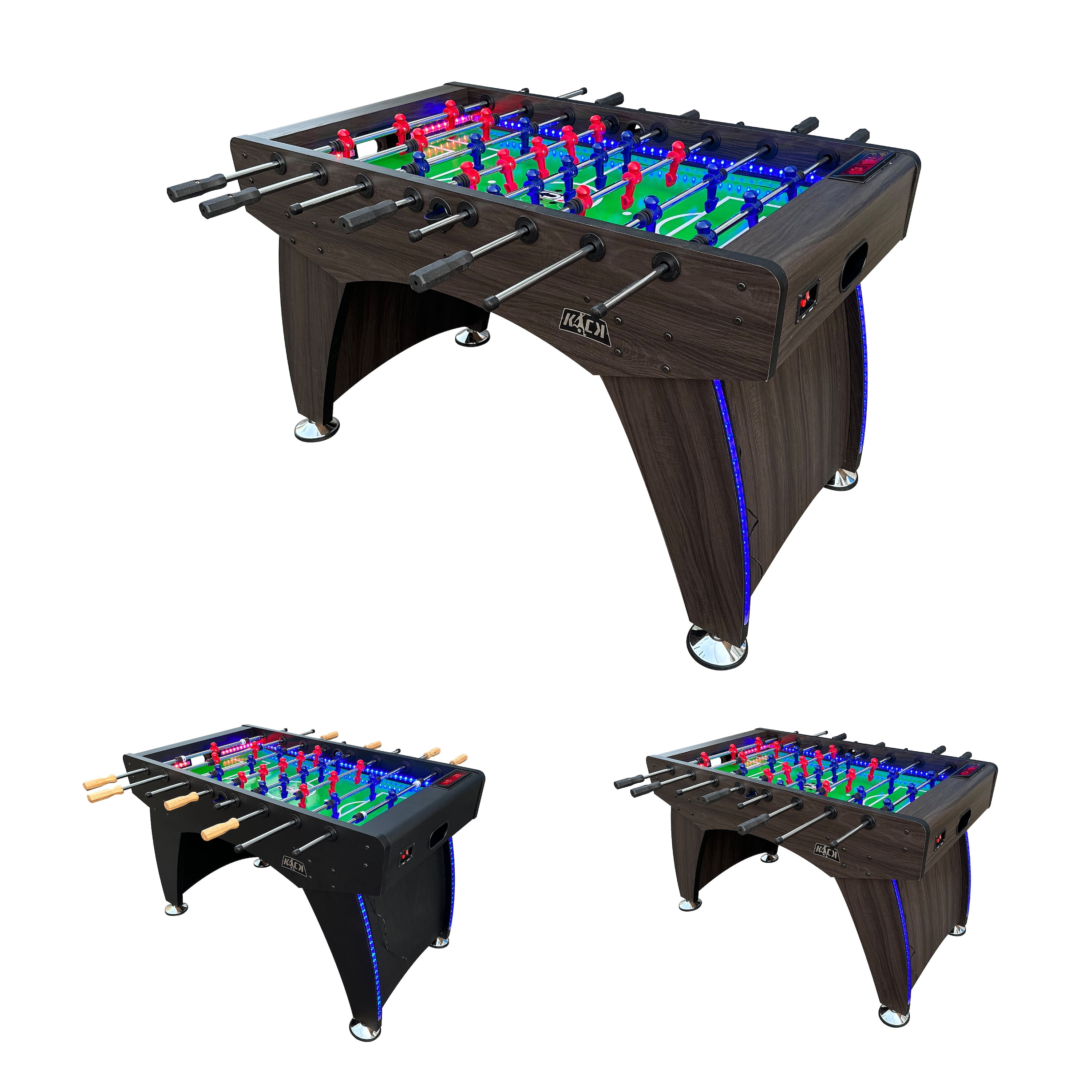 KICK Lumen 55″ Foosball Table (Brown)