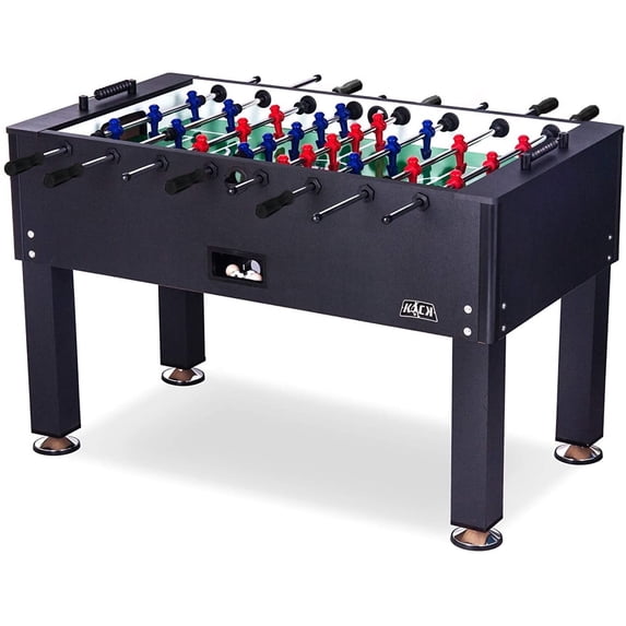 KICK Onyx 55" Black Foosball Table
