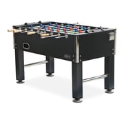 KICK Triumph 55 inch Recreational Multi Person Game Foosball Table Black