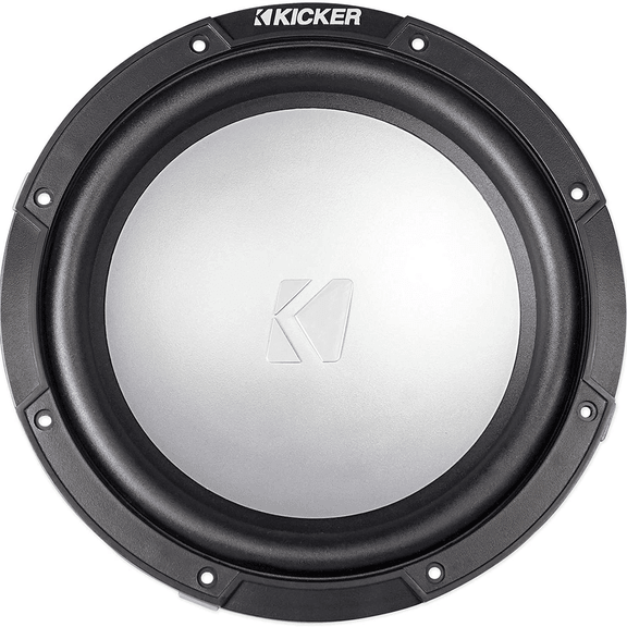 KICKER 10 Inch 2 Ohm 175W RMS Power Freeair Marine Boat Audio Subwoofer