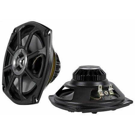 KICKER 10PS52504 - 5.25" 100W 4 Ohm Weather-Proof 2-Way Coaxial Speakers