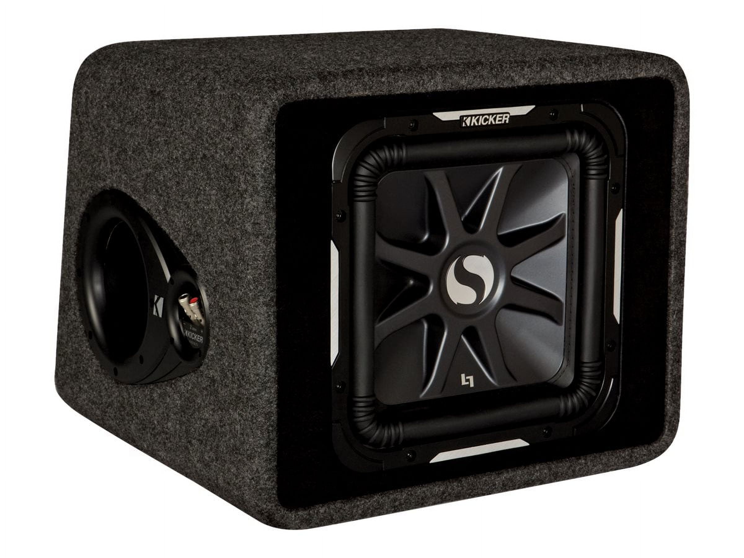 KICKER 11VS12L7 12" 1500W Loaded Car Audio Subwoofer Sub +Box L7 Solo Baric VS12