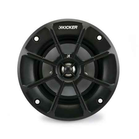 KICKER 40PS42 - 4" 60W 2 Ohm Weather-Proof 2-Way Coaxial Speakers