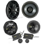 KICKER 43CSS654 6.5" Component Speakers 2 + 2 43CSC654 6.5" Component Car Speakers Package
