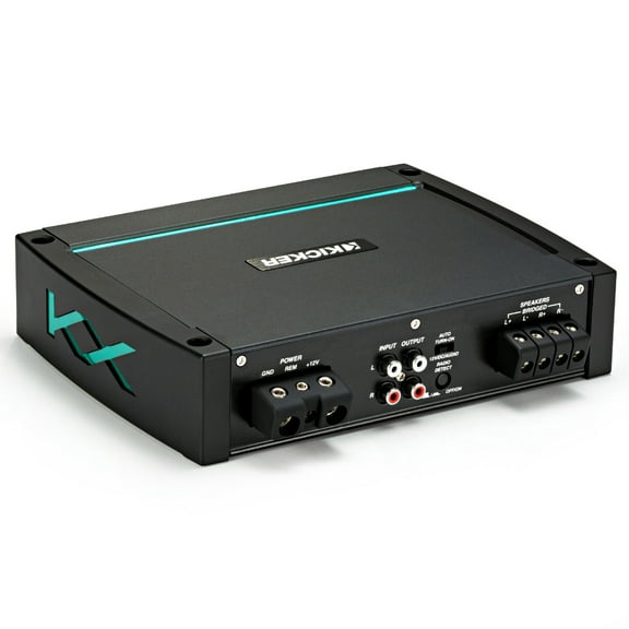 Kicker KXMA400.2 Marine Audio 2 Channel Speaker Amp 800W Amplifier 44KXMA4002