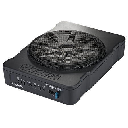 KICKER 46HS10 Compact Powered 10-inch Subwoofer