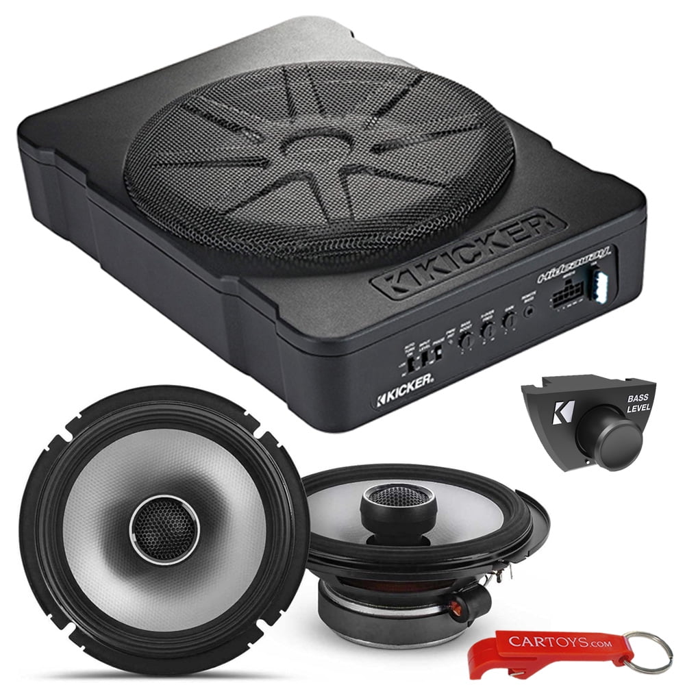 Kicker powered cheap subwoofer walmart